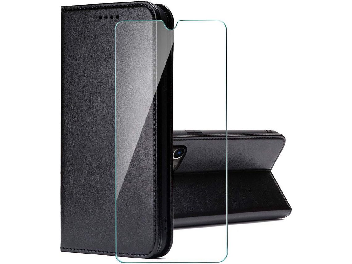 Kit Capa para Oppo A72 HONGWE. Preto