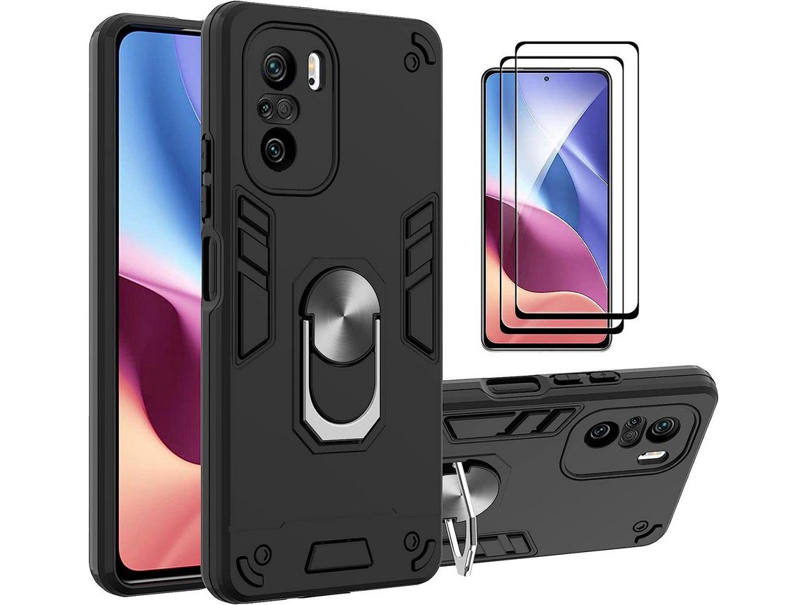 Kit Capa para Xiaomi Mi 11I HONGWE. Preto