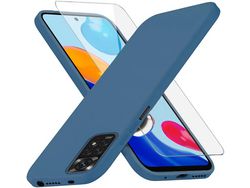 Kit Capa para Xiaomi Redmi Note 11/11S HONGWE Azul