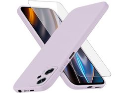 Kit Capa para Xiaomi Poco X4 Gt 5G HONGWE. Luz Roxa