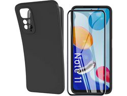 Kit Capa para Xiaomi Redmi Note 11 4G HONGWE Preto