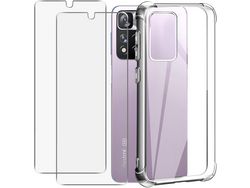 Kit Capa para Xiaomi Redmi Note 11 Pro HONGWE Transparente