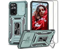 Kit Capa para Xiaomi Redmi Note 11 Pro 4G/5G HONGWE. Verde