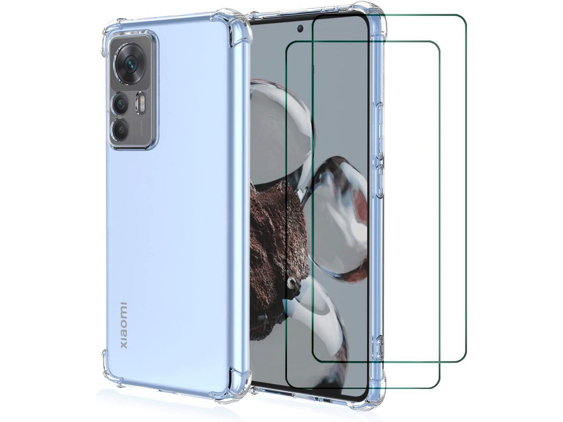 Kit Capa para Xiaomi Mi 12 5G HONGWE Transparente