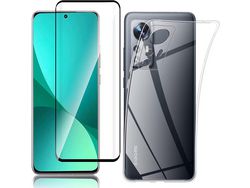 Kit Capa para Xiaomi Mi 12 Lite HONGWE Transparente