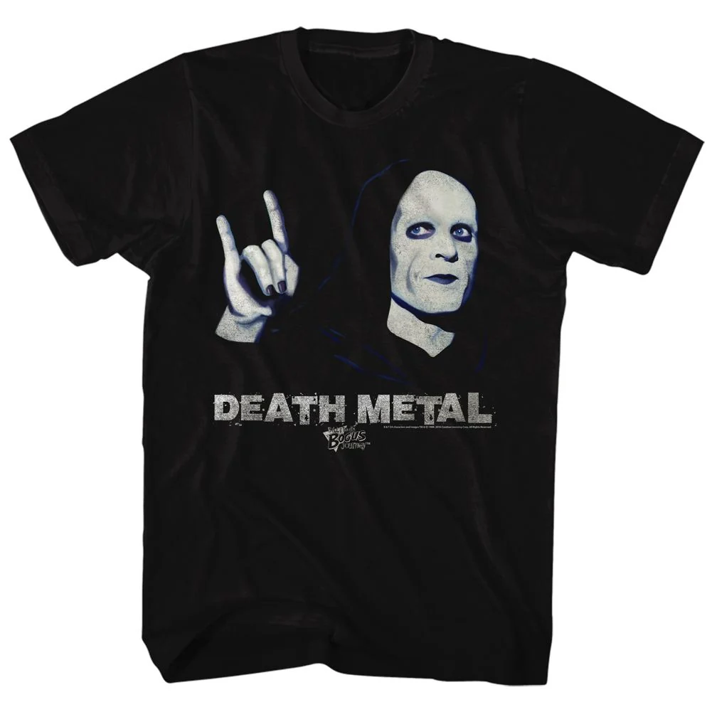 Rockinstone Bill And Ted Death Metal Black Adult T-shirt Size:xxxl