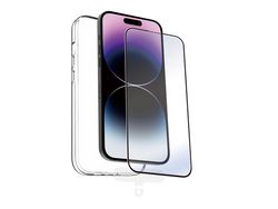 Capa + Película para iPhone 15 Pro Max MUVIT Transparente