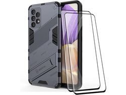 Kit Capa para Samsung Galaxy A53 5G HONGWE Cinzento