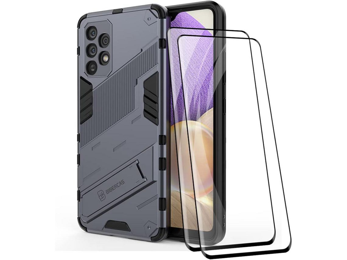 Kit Capa para Samsung Galaxy A53 5G HONGWE Cinzento
