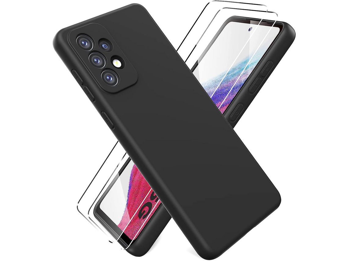 Kit Capa para Samsung Galaxy A53 5G HONGWE Preto