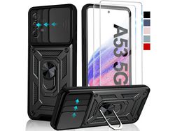 Kit Capa para Samsung Galaxy A53 5G HONGWE Preto