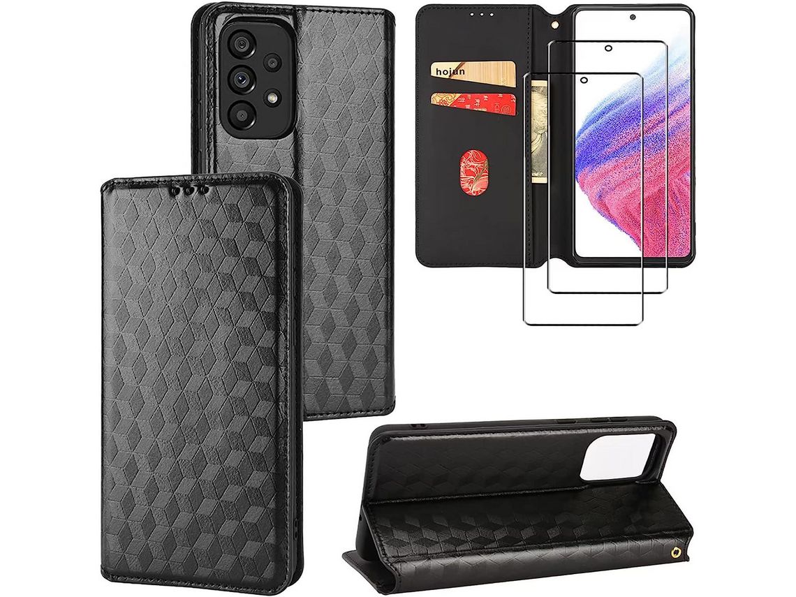 Kit Capa para Samsung Galaxy A53 5G HONGWE Preto