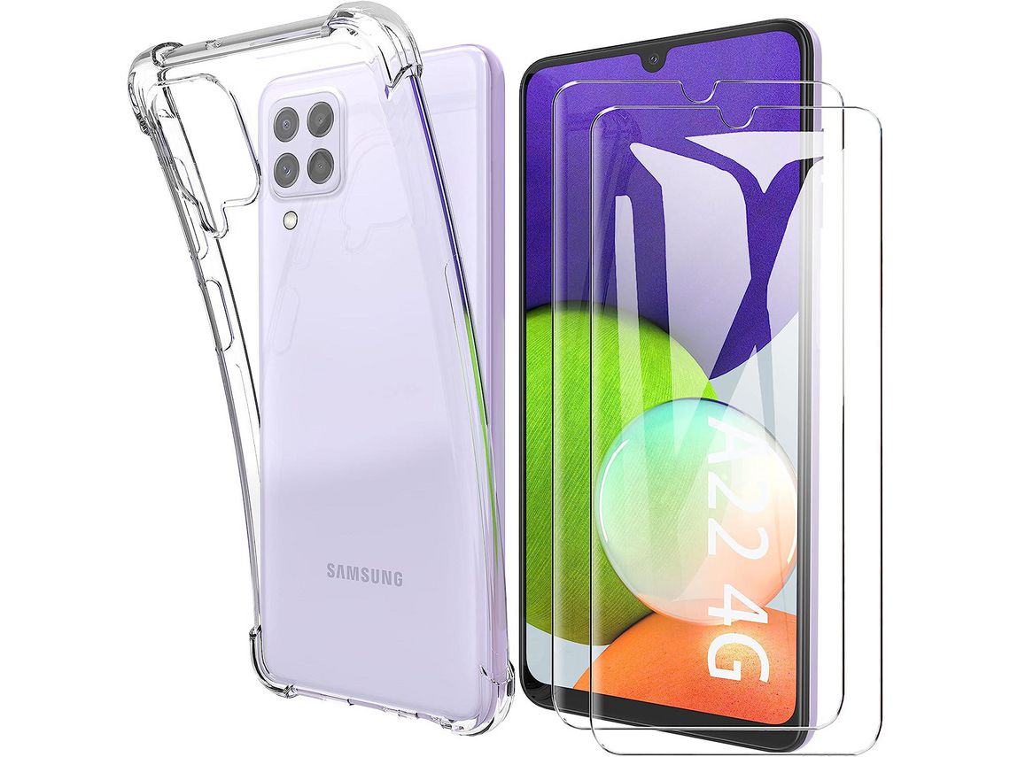 Kit Capa para Samsung Galaxy A22 4G HONGWE.