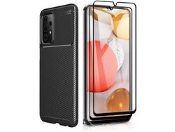 Kit Capa para Samsung Galaxy A72 5G HONGWE. Preto