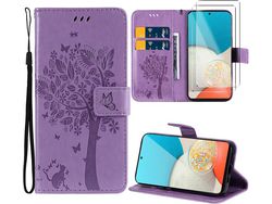 Kit Capa para Samsung Galaxy A53 5G HONGWE Roxo