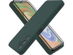 Kit Capa para Samsung Galaxy A04S/A13 5G HONGWE. Verde Escuro