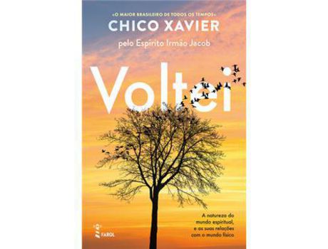 Livro Voltei de Chico Xavier ( Português )