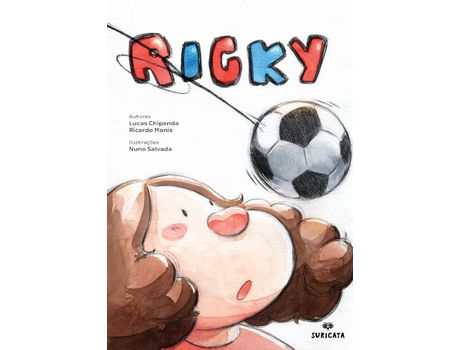Livro Ricky de Lucas Chipenda, Ricardo Monis, Nuno Salvada ( Português )