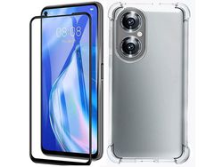 Kit Capa para Huawei P50 Pro HONGWE. Transparente