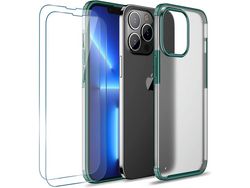Kit Capa para iPhone 13 Pro Max HONGWE. Verde