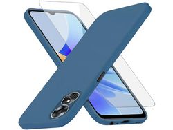 Kit Capa para Oppo A17 HONGWE Azul