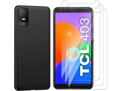 Kit Capa para Tcl 403 HONGWE Preto