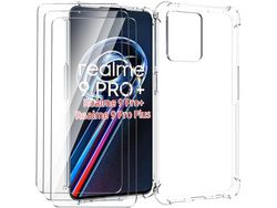 Kit Capa para Realme 9 Pro+ 5G 6.4 HONGWE Transparente