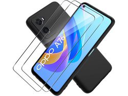 Kit Capa para Oppo A76 HONGWE Preto