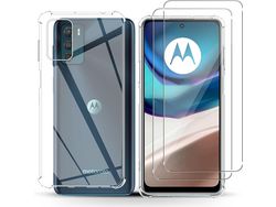 Kit Capa para Moto G42 HONGWE. Transparente