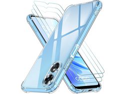 Kit Capa para Oppo A17 HONGWE Transparente