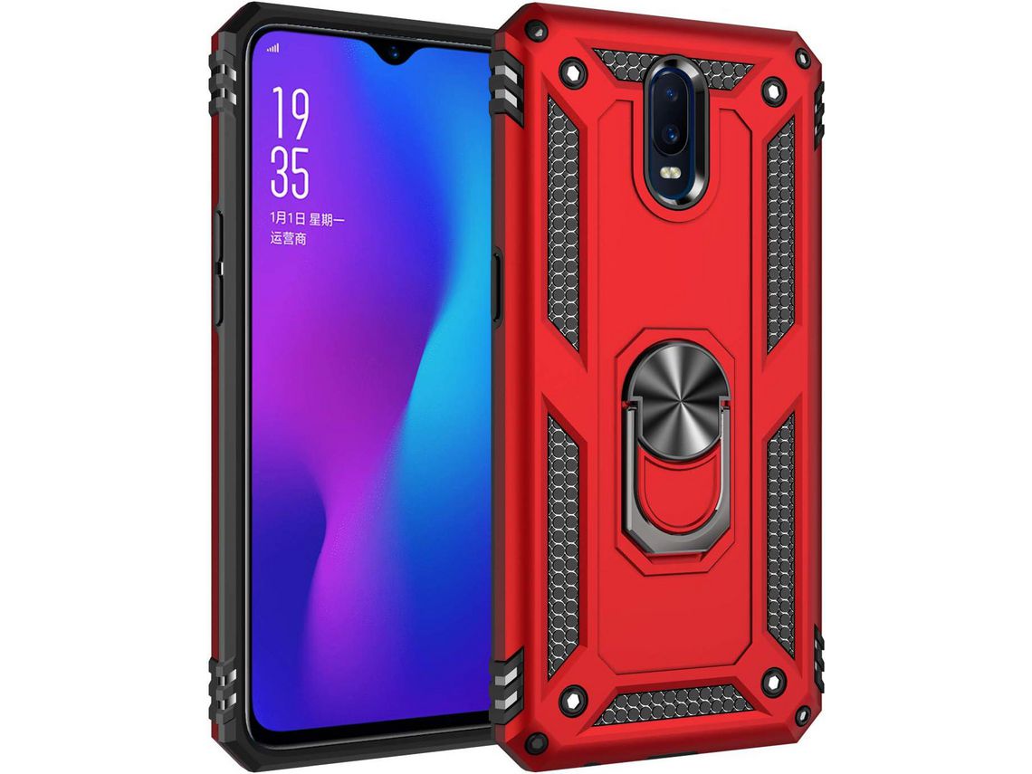 Capa para Oppo R17 HONGWE. Anti-Choque Prateado