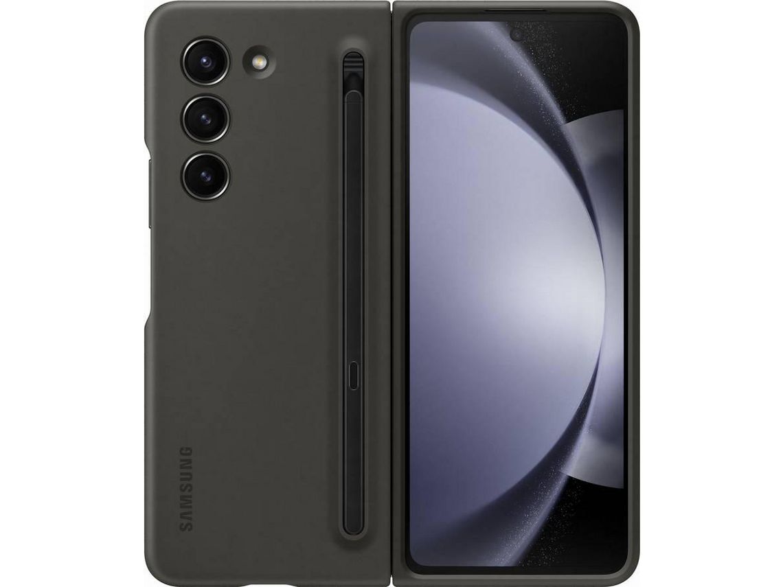 Capa SAMSUNG Z Fold 5 Slim S-Pen Cinzento