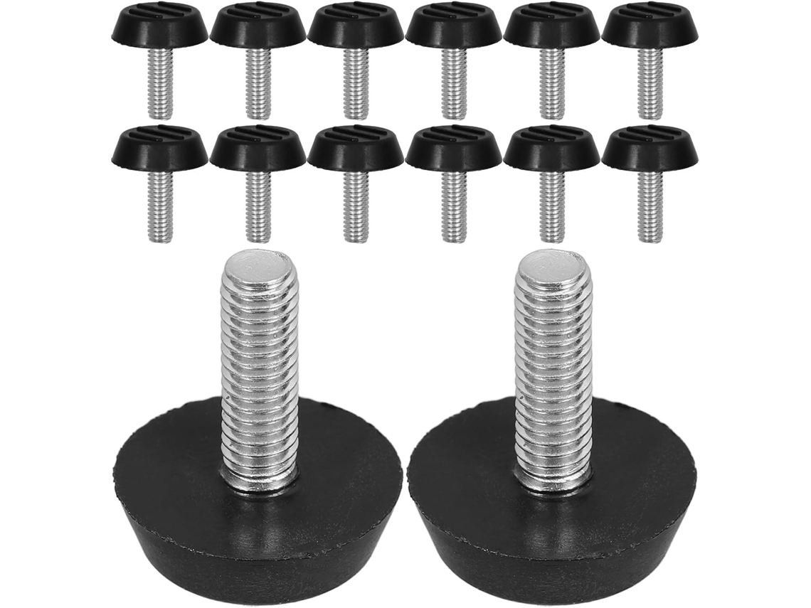 Baluue Conjunto De 20-niveladores Móveis Ajustáveis Com Parafuso, Proteção Antiderrapante Para Mesas, Cadeiras, Sofás E