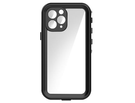 Capa Integral para iPhone 11 Pro Impermeável Ip68 REDPEPPER Contorno Preto