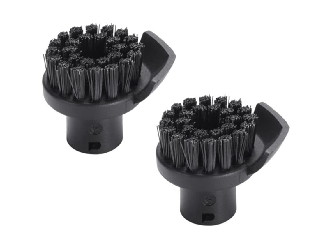 2 Cepillos Redondos para Limpiador de Vapor Karcher | S/MARCA