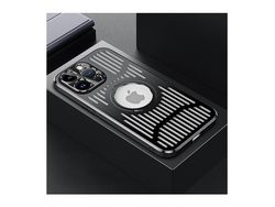 Capa de Metal Magnética para Telefone com Dissipação de Calor Iphone 14 Promax Preto HHZ