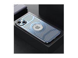 Capa de Metal Magnética para Telefone com Dissipação de Calor Iphone13 Azul HHZ