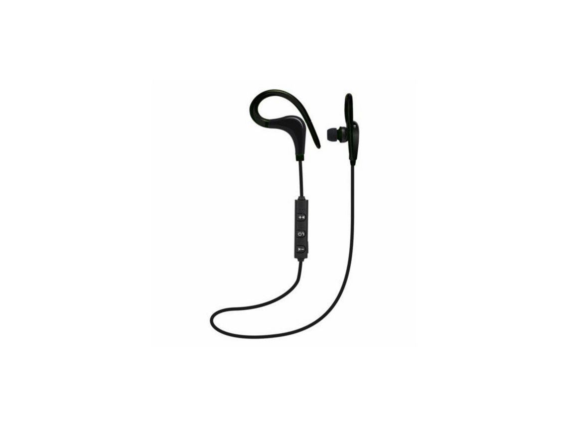 Fones de Ouvido Estéreo Sem Fio Bluetooido Esportivos À Prova de Suor com Gancho Seguro para Microfone para Iphone Tablet Telefones Android