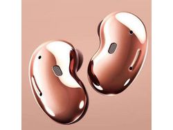 Capa para Samsung Galaxy Buds Live 9D Stereo R180 Sports Wireless In-Ear Bluetooth Headphones Power Display Noise Cancelling CROWNED