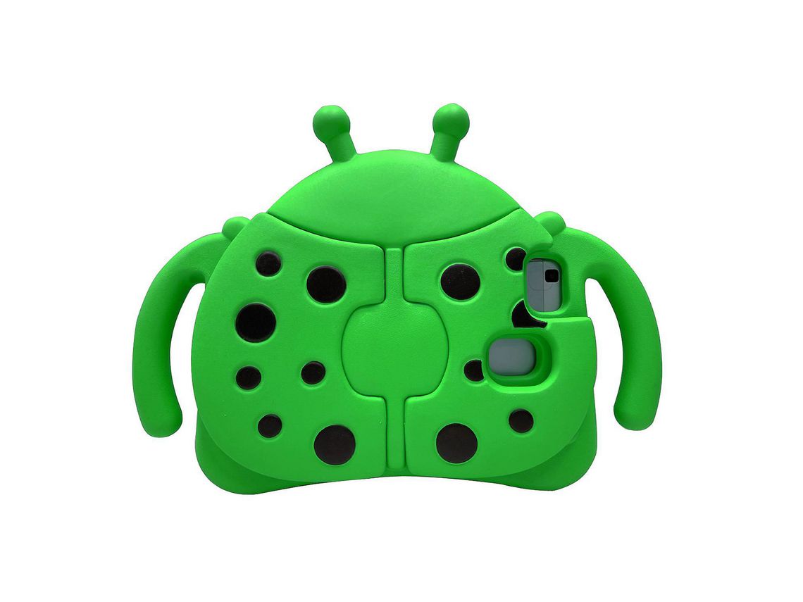 Capa Kid Ladybug para Samsung Galaxy Tab A7 Lite 8.7 T220 T225 2021 Kickstand Heavy Duty Shockproof Cover Durable CROWNED