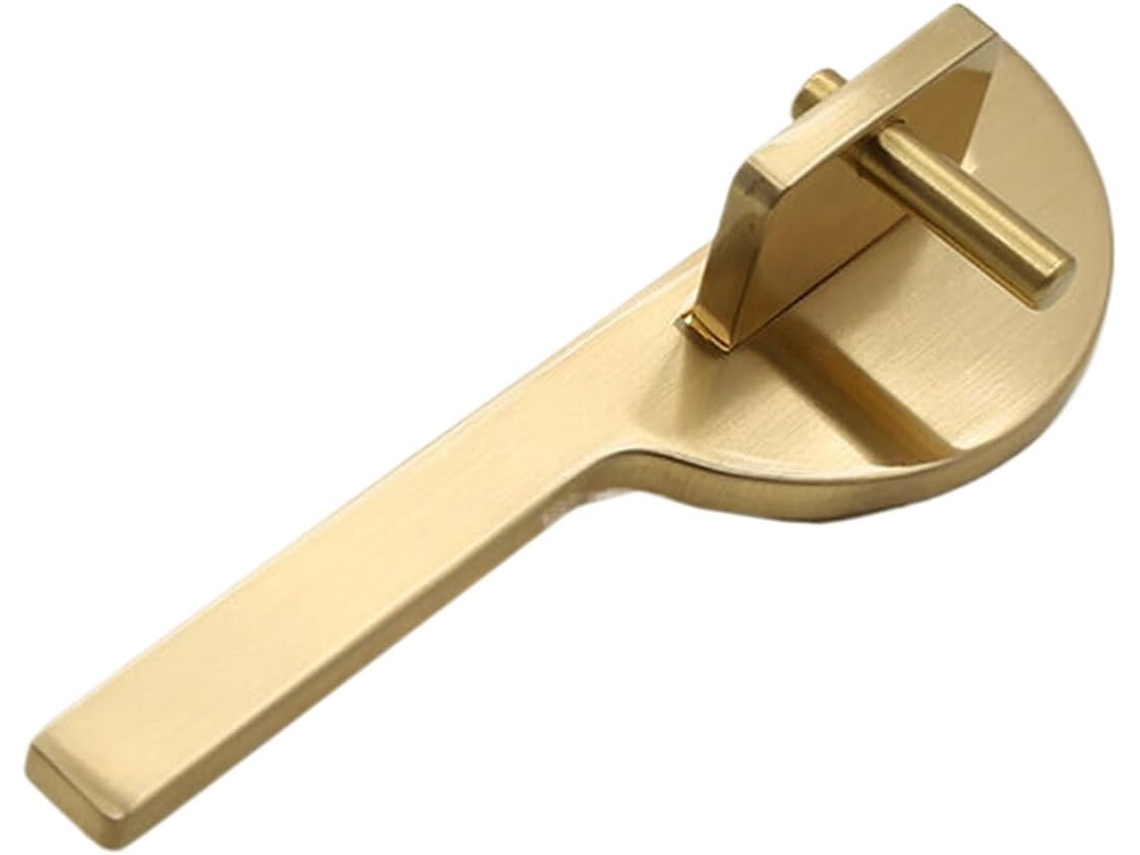 Puxador Elegante Para Móveis Com Padrão Dourado, Puxador De Metal Para Armário, Puxador Requintado Dourado Para Gaveta