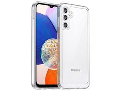 For Samsung Galaxy A14 5G Phone Case Scratch Resistant Tpu Bumperacrylic Back Shell Protective Covertransparent