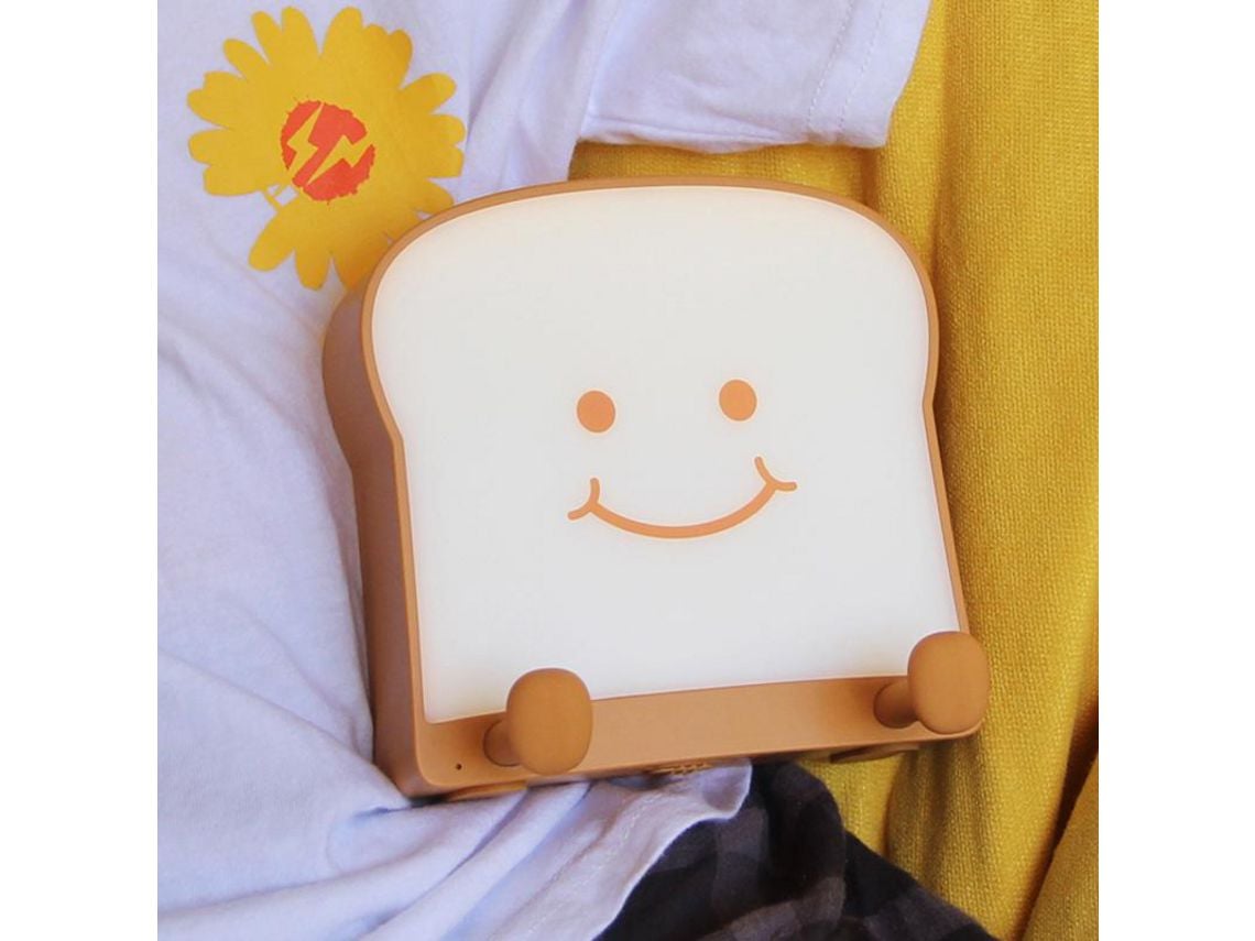 Cute Battery Night Light ,Toast Bread Led Food Night Lamp With