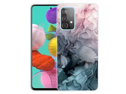 For Samsung Galaxy A52 4G/5G / A52S 5G Marble Pattern Design Soft Tpu Anti-Scratch Shockproof Protective Phone Casestyle B