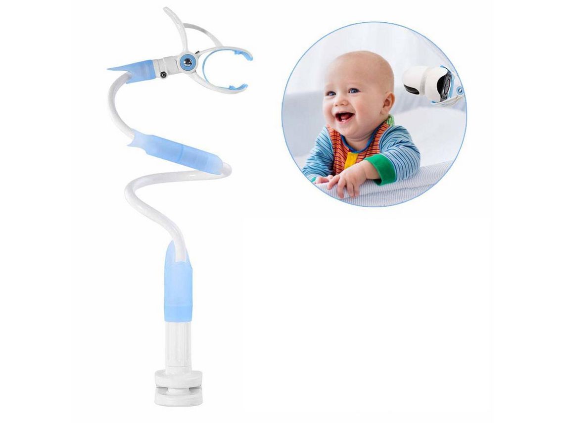 JEIIBRZUI Suporte para Câmera de Bebê Suporte para Monitor de Bebê Suporte de Câmera Universal Ajustável e Flexível para Berçário