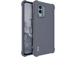 Imak For Nokia X30 5G Matte Surface Phone Cover Soft Tpu Four Corners Airbag Shockproof Mobile Phone Casegrey