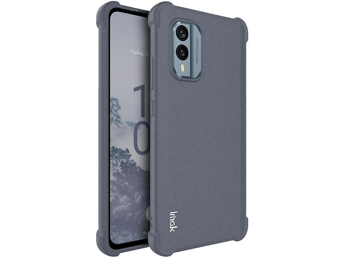 Imak For Nokia X30 5G Matte Surface Phone Cover Soft Tpu Four Corners Airbag Shockproof Mobile Phone Casegrey