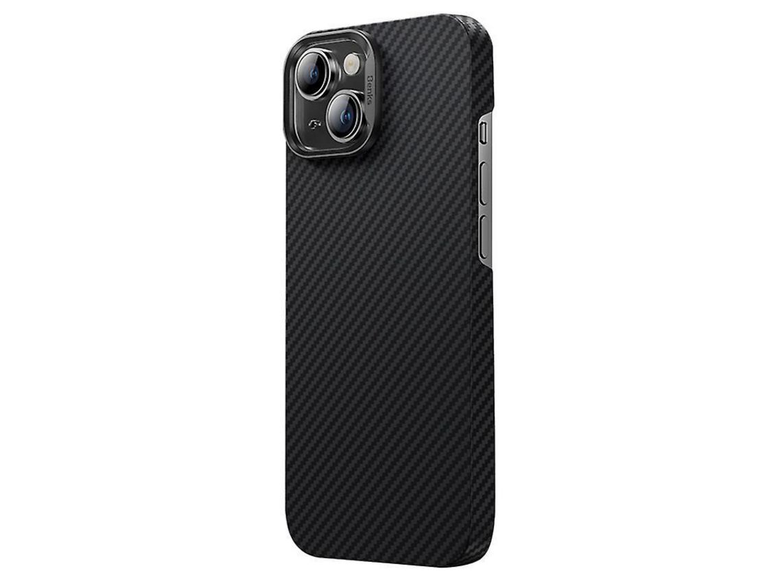 Benks For Iphone 13 6.1 Inch Anti-Scratch 600D Kevlar Aramid Fiber Cover Matte Magnetic Smartphone Case