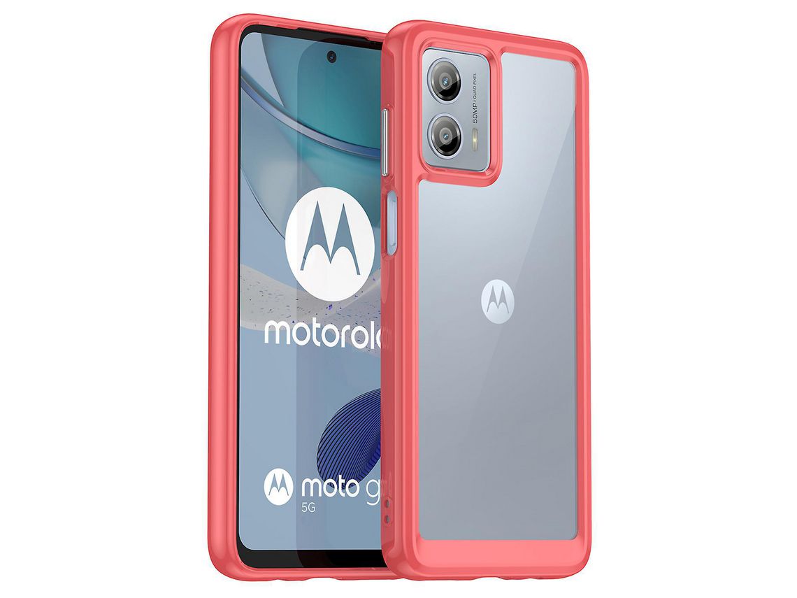 For Motorola Moto G53 5G Cell Phone Cover Anti-Scratch Tpu Acrylic Phone Casered