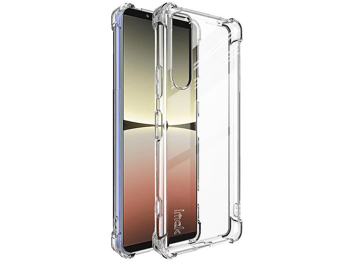Imak For Sony Xperia 5 Iv 5G Drop-Proof Airbag Tpu Cover Transparent Anti-Scratch Cell Phone Casetransparent